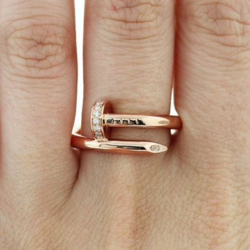 RING NAIL DELUXE | ROSÉ GOUD