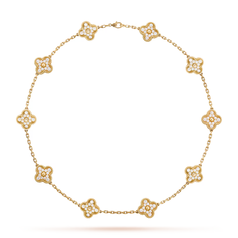 CLOVER NECKLACE 10 DESIGNS | GOUD