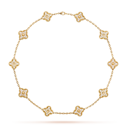 CLOVER NECKLACE 10 DESIGNS | GOUD