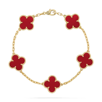 CLOVER BRACELET GOLD | ROOD