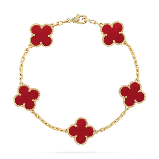 CLOVER BRACELET GOLD | ROOD