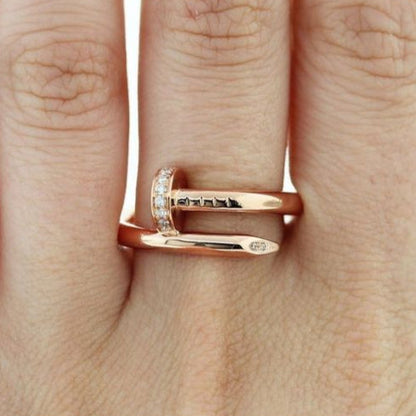 RING NAIL DELUXE | ROSÉ GOUD