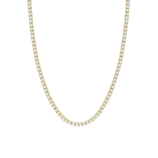 TIFFANY TENNIS NECKLACE | GOUD