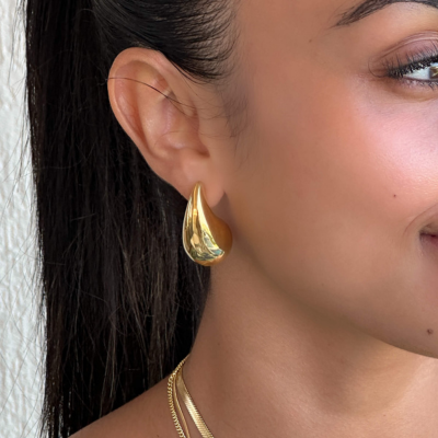 WATERDROP EARRINGS | GOUD