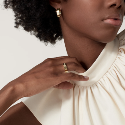 LOVE EARRINGS | GOUD