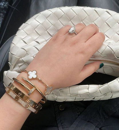 NAIL BRACELET DELUXE | GOUD