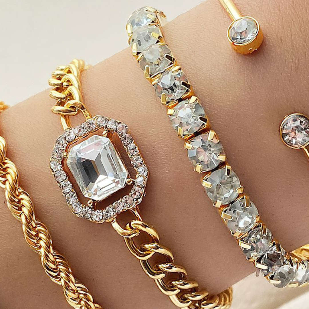 SPIRAAL ARMBAND SET