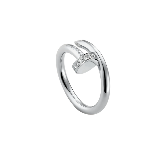 NAIL RING DELUXE | ZILVER