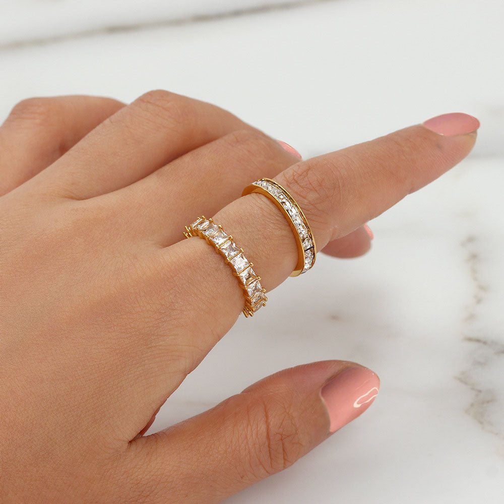 SPARKLING RING | GOLD